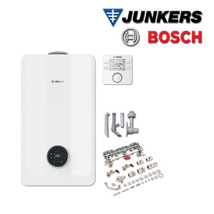Junkers Bosch GCC53-004 mit Kombitherme GC5300iW 20/24 C 23, CR100, Nr. 1660