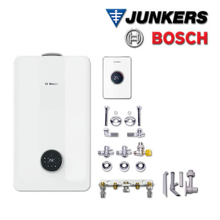 Junkers Bosch GCC53-016 mit Kombitherme GC5300iW 20/24 C 23, CT200, IW-MV-1