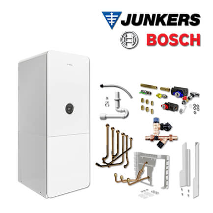 Junkers Bosch Gas-Brennwerttherme GC5300i WM 17/100S, GC-B5304, horizontal, L/LL