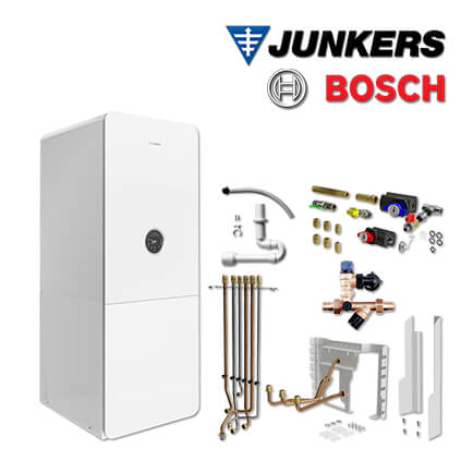 Junkers Bosch Gas-Brennwerttherme GC5300i WM 17/100S, GC-B5305, vertikal, L/LL