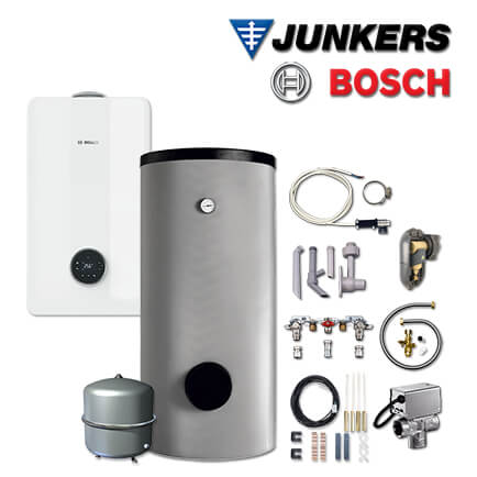 Junkers Bosch GCH 58-001 mit Gas-Brennwerttherme GC5800iW 14 P 23, HR 200