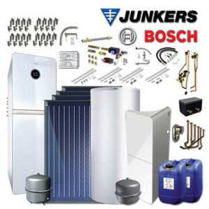 Junkers Bosch GC-WMH901 mit Gastherme GC9000iWM 20/100 S, HDS400, 4xFKC, CW400