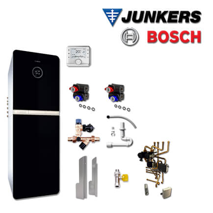 Junkers Bosch GCWM13 mit GC9000iWM 20/100 SB Gas-Brennwerttherme, CW 400, 2 HK