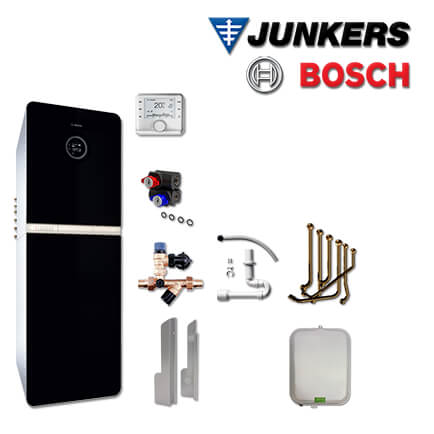 Junkers Bosch GCWM08 mit GC9000iWM 30/150 SB Gas-Brennwerttherme, CW 400, 1 HK