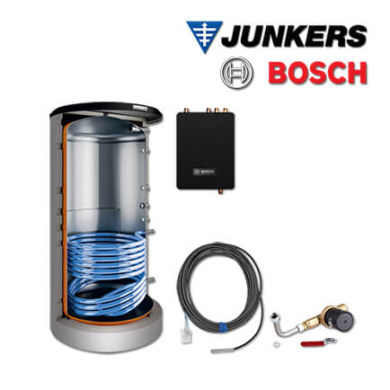 Junkers Bosch Frischwasserstation-Paket FF06 mit FF 20, BS 1000-6 ER 1 B, SF4