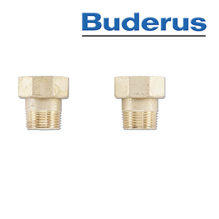 Buderus-5354210-1 Buderus Anschluss-Set ASHKV 25 für bauseitigen Anschluss