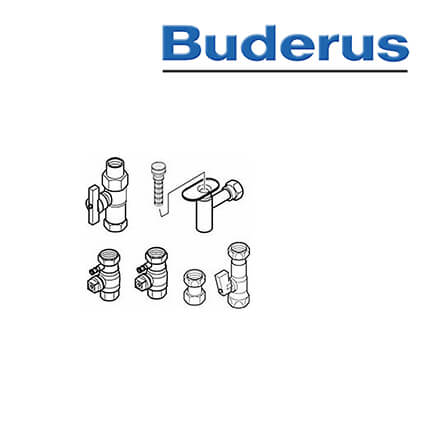 Buderus-7095846-1 Buderus AS2-AP Anschluss-Set 2, Aufputz
