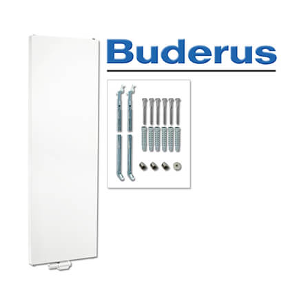 Buderus-7728708106-1 Buderus Heizkörper Vertikal-Kompakt CV-Plan Typ 10 2200×600 mm (H x L)