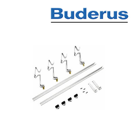 Buderus-7736614797-1 Buderus Grundset Schiefer/Schindel für SKT1.0-s / SKN4.0-s, Aufdach