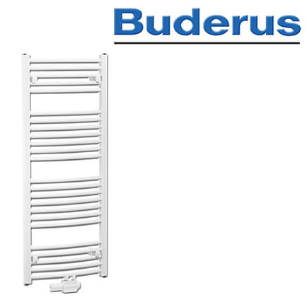 Buderus-7738322114-1 Buderus Therm Curve Badheizkörper mit Seitenanschluß 740×600 mm (H x L)