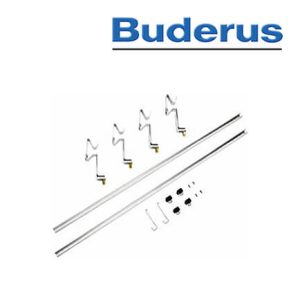 Buderus Grundset Pfannen/Ziegel/Biber für SKT1.0-w, Aufdach