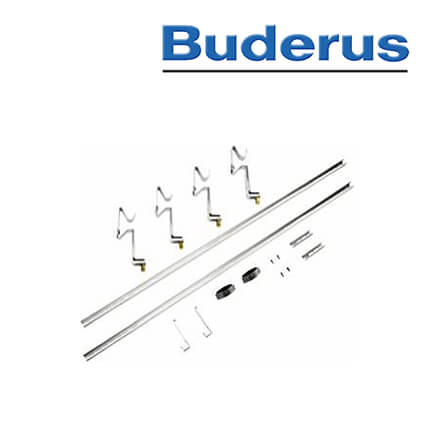 Buderus-7739603163-1 Buderus Erweiterungsset Wellplatten/Blechdach für SKT1.0-w, Aufdach