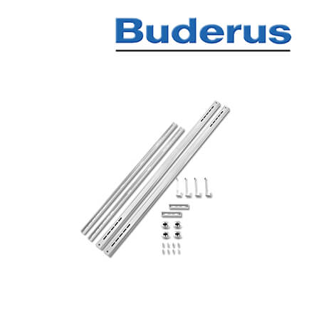 Buderus-7739610099-1 Buderus Erweiterungs-Set für 2 SKR10 CPC mit Sparrenanker-Set, Aufdach