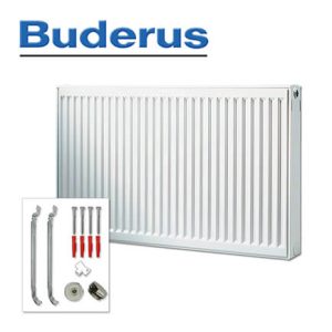 Buderus Heizkörper, Flachheizkörper, Kompakt C-Profil Typ 20 500×800 mm (H x L)