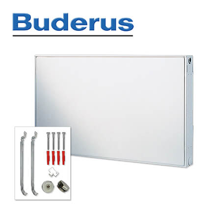 Buderus Kompaktheizkörper, Plan-Heizkörper C-Plan Typ 21 900×400 mm (H x L)