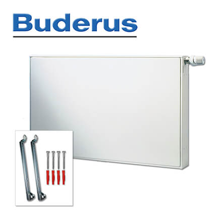 Buderus Heizkörper Mittelanschluss, Ventil VCM-Plan Typ 11 300×700 mm (H x L)