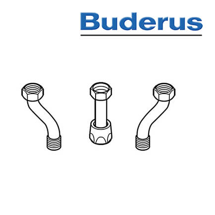 Buderus-87095200-1 Buderus AV Adapterset, bei Ersatz von Vaillant-Geräten