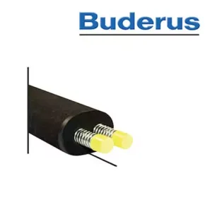 Buderus AEROLINE INOX PRO Doppelrohr Solarrohr DN 16, 15m