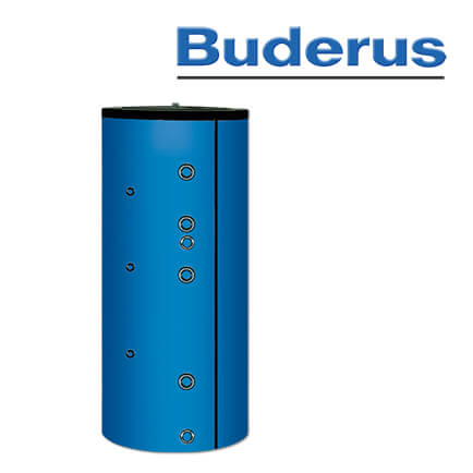 Buderus Austria Email Standspeicher HT 200 ERM, 200 Liter Standardspeicher, blau