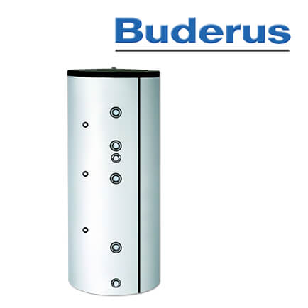 Buderus Austria Email Standspeicher HT 200 ERM, 200 Liter Standardspeicher, weiß