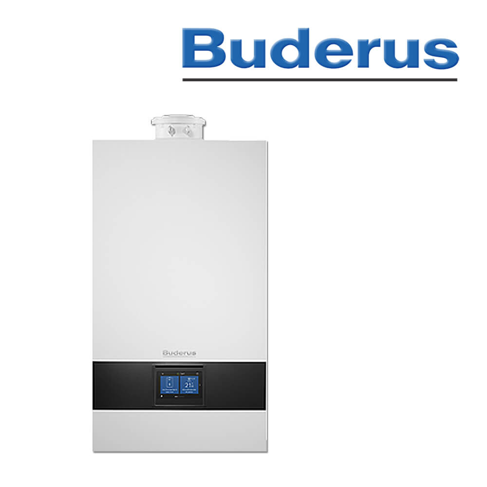 Buderus GB172 14 kW Brennwerttherme, SU200W Speicher, RC310, L / LL