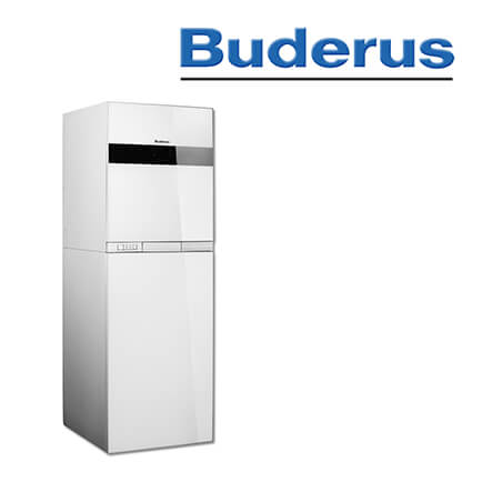 Buderus GB192-15iT 100S, 15kW, Logamax plus GB192iT Gastherme, weiß, Flüssiggas