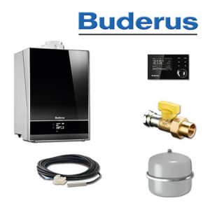 Buderus GB192-35i, 35 kW Logamax plus Gas-Brennwerttherme, weiß, Flüssiggas
