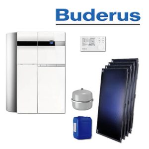 Buderus GBH192-15iT 150S, SL136, Brennwerttherme, weiß, 4 x SKT1.0-s, PNR400