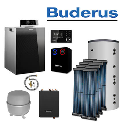 Buderus KB192i-15, SL212, Gas-Brennwertkessel, 8 x SKR10 CPC, HS750, Erdgas