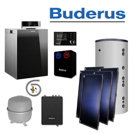 Buderus KB192i-22, SL212, Gas-Brennwertkessel, 5 x SKT1.0-s, HS750, Erdgas