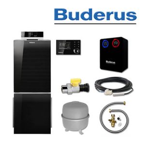 Buderus KB192i-30, K75, Gas-Brennwertkessel, L160.3 RS Speicher, HSM25, Erdgas