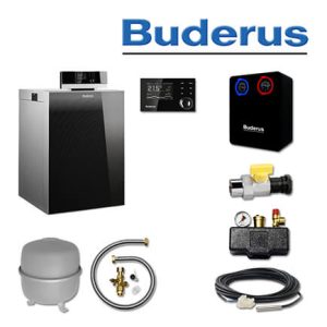 Buderus KB192i-30, K76S, Gas-Brennwertkessel, Gaskessel, RC310, HSM25, Erdgas