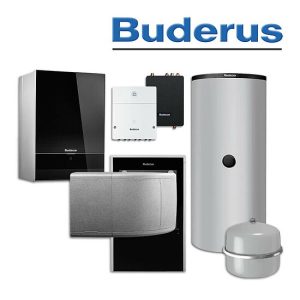 Buderus WLW196i-11 IR E, Luft/Wasser-Wärmepumpe, PRZ500.6 E, FS20/2