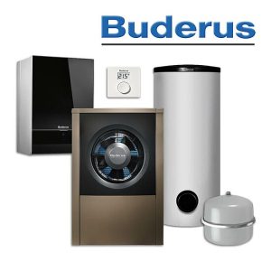 Buderus WLW196i-4 AR E, Luft-/Wasser-Wärmepumpe, SH290 RS-B, RC100 H