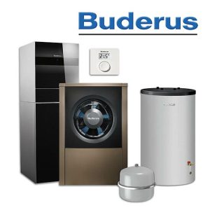 Buderus WLW196i-6 AR T190, Luft/Wasser-Wärmepumpe, P120.5 S-B