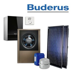 Buderus WLW196i-6 AR TS185, Luft/Wasser-Wärmepumpe, SKN4.0-s, RC100 H