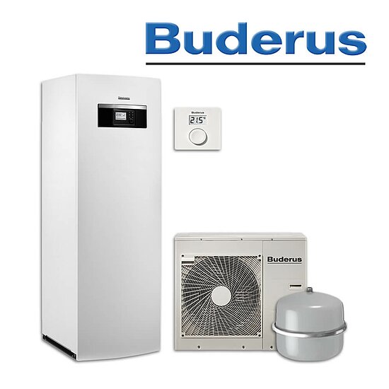 Buderus WPLS 6.2 RT, Logatherm Split-Wärmepumpe, RC100 H