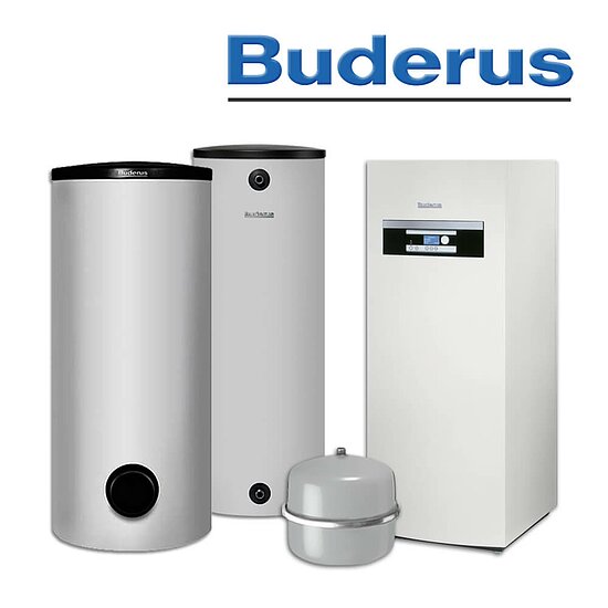 Buderus WPS 10-1, Logatherm Sole/Wasser-Wärmepumpe, P200.5 S-B, SH370 RS-B