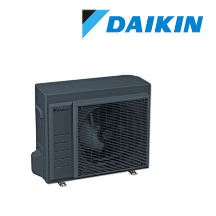 Daikin Altherma 3 R 4 kW Luft-Wasser-Wärmepumpe, Außengerät, Heizen/Kühlen, grau