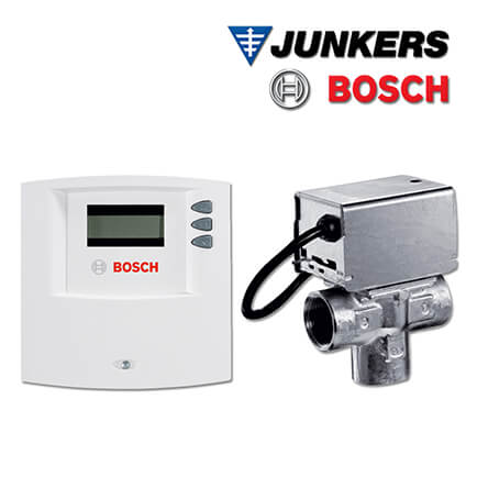 Junkers-Bosch-7735600357-1 Junkers Bosch B-sol 050 R Temperaturdifferenz-Regler mit Umschaltventil VS-SU