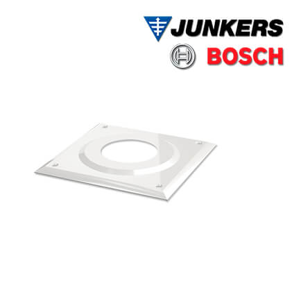 Junkers-Bosch-7738112726-1 Junkers Bosch FC-O80 Abdeckblende DN80, 1-teilig, weiß