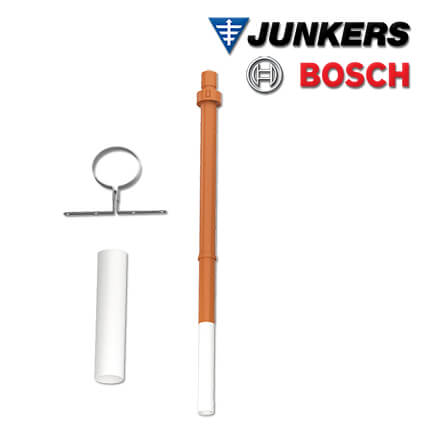 Junkers-Bosch-7738113091-1 Junkers Bosch FC-Set110-C33x Grundbausatz Dachdurchführung 110/160 oben, rot