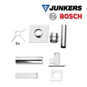 Junkers Bosch FC-Set160-B23P Grundbausatz DN160, Schacht, rla, Edelstahl