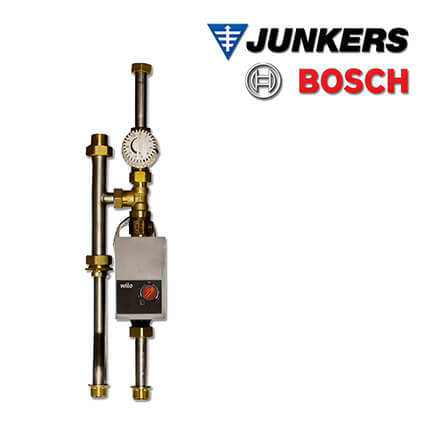 Junkers Bosch Pumpenmodul mit elektrischem Mischventil, mit Hocheffizienzpumpe