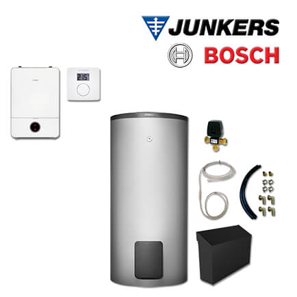Junkers Bosch CS723 mit Luft/Wasser-Wärmepumpe CS7001iAW 9 ORB, WH290, BH200-5