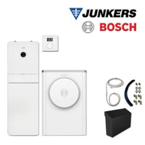 Junkers Bosch CS744 mit Luft/Wasser-Wärmepumpe CS7400iAW 7 ORM, CR10H