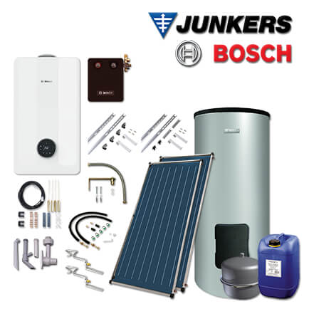 Junkers Bosch GC53-001 mit Gas-Brennwerttherme GC5300iW 14 P 23, 2xFCC, WS 300-5