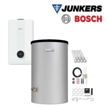 Junkers Bosch GC53-003 mit Gastherme GC5300iW 14 P, W120-5, Abgas Schacht