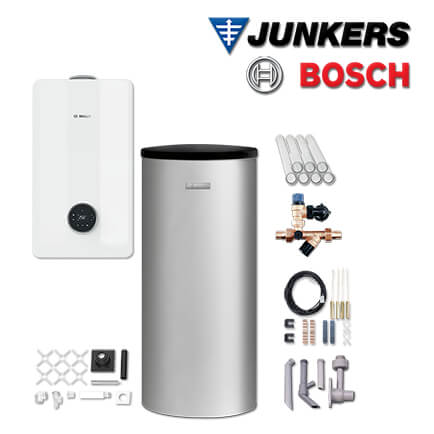 Junkers Bosch GC53-005 mit Gastherme GC5300iW 14 P, W160-5, Abgas Schacht
