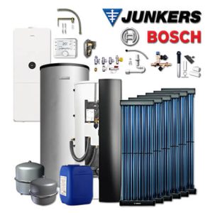 Junkers Bosch WMA32 mit Gaskessel GC5300i WMA 24/100S, BBS400, 6xVK120, Dach sch